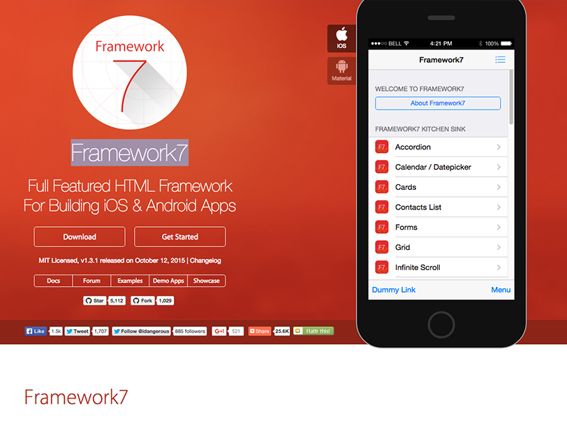 framework7_framework